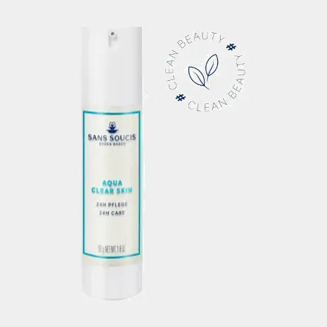 SANS SOUCIS AQUA CLEAR SKIN 24H CARE 50МЛ - ВСЕ КРЕМЫ ДЛЯ ЛИЦА, КРЕМ ДЛЯ ЖИРНОЙ КОЖИ, КРЕМ ДЛЯ КОМБИНИРОВАННОЙ КОЖИ